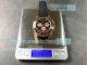 QF Gain Weight Rolex Cosmo Daytona 11 Copy 4131 Rose Gold Black Face Diamond Watch (7)_th.jpg